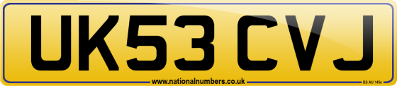 UK53 CVJ