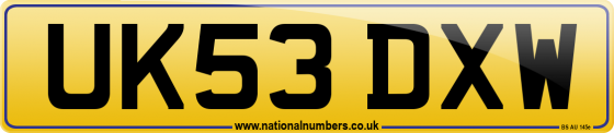 UK53 DXW