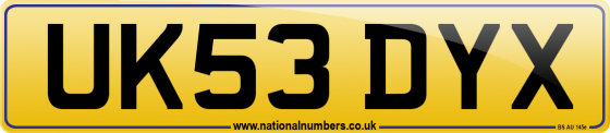 UK53 DYX