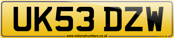 UK53 DZW