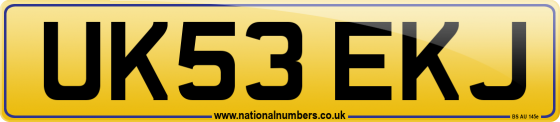 UK53 EKJ