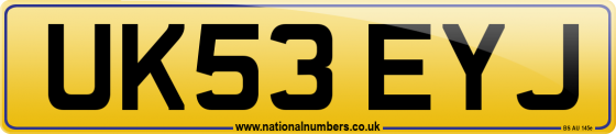 UK53 EYJ