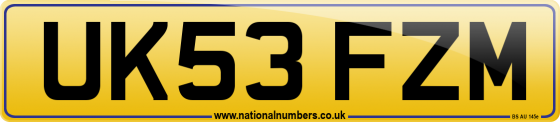 UK53 FZM