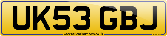 UK53 GBJ