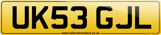 UK53 GJL