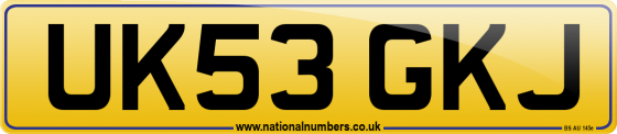 UK53 GKJ