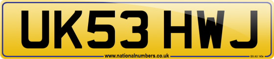 UK53 HWJ