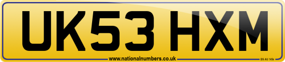 UK53 HXM