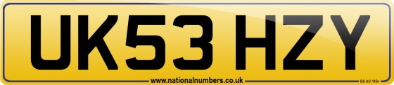 UK53 HZY
