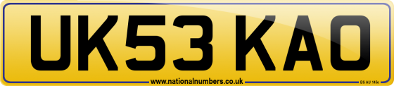 UK53 KAO