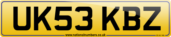 UK53 KBZ