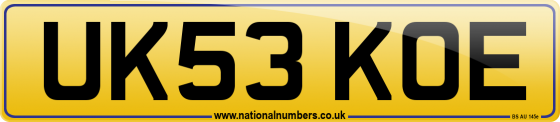 UK53 KOE