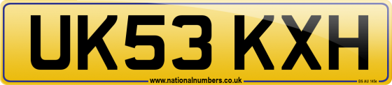 UK53 KXH