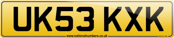 UK53 KXK