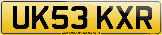 UK53 KXR