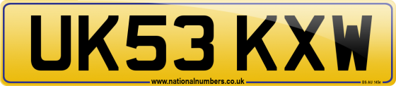 UK53 KXW