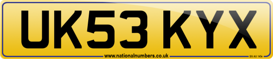 UK53 KYX