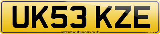 UK53 KZE