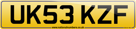 UK53 KZF