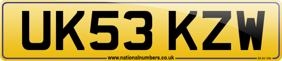 UK53 KZW