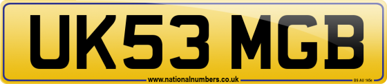 UK53 MGB