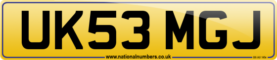 UK53 MGJ