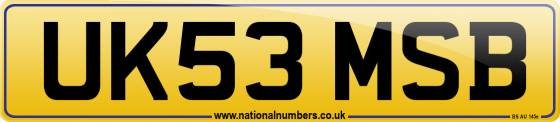 UK53 MSB
