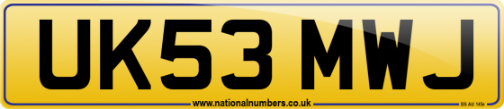 UK53 MWJ