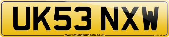 UK53 NXW