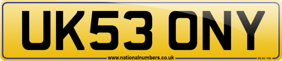 UK53 ONY
