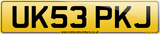 UK53 PKJ