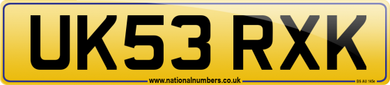UK53 RXK
