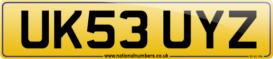 UK53 UYZ
