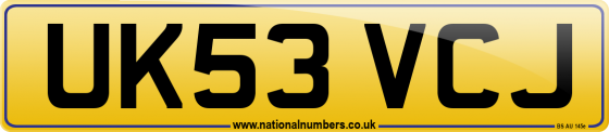 UK53 VCJ