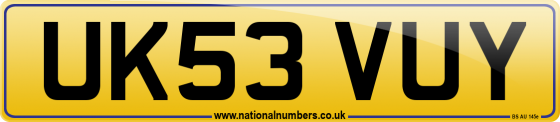 UK53 VUY