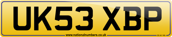 UK53 XBP
