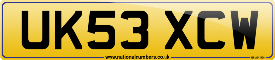 UK53 XCW