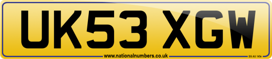 UK53 XGW