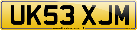 UK53 XJM