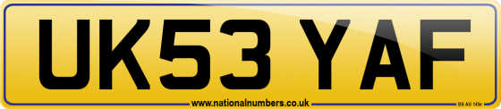UK53 YAF