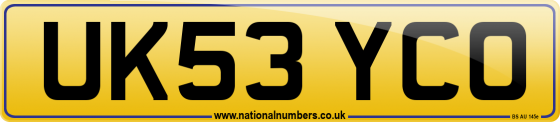 UK53 YCO