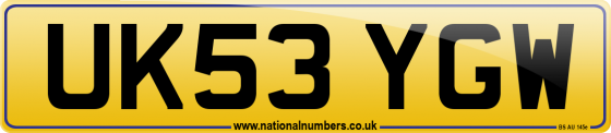 UK53 YGW