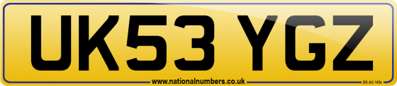 UK53 YGZ