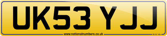 UK53 YJJ
