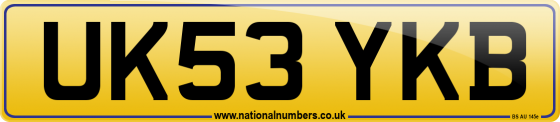 UK53 YKB