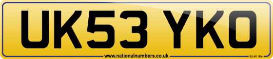 UK53 YKO