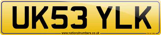 UK53 YLK