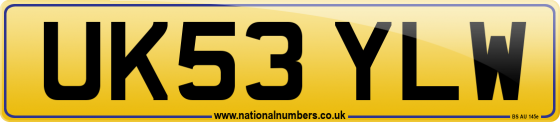 UK53 YLW