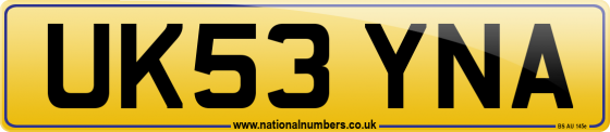 UK53 YNA