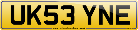 UK53 YNE